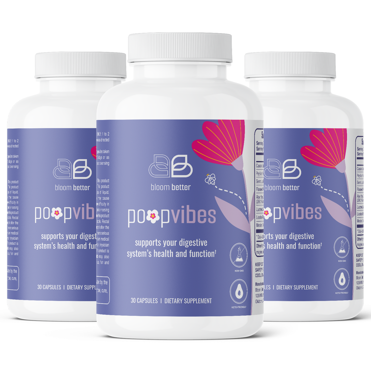 Bloom Better Poop Vibes for Women - Bloom Better