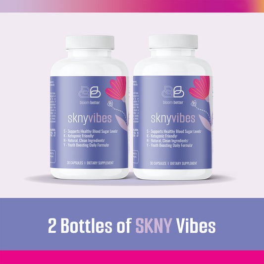 2 Bottles of SKNY Vibes - Bloom Better