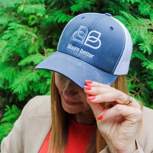 Bloom Better Elevate Snap Back Cap: Rise Above and Shine